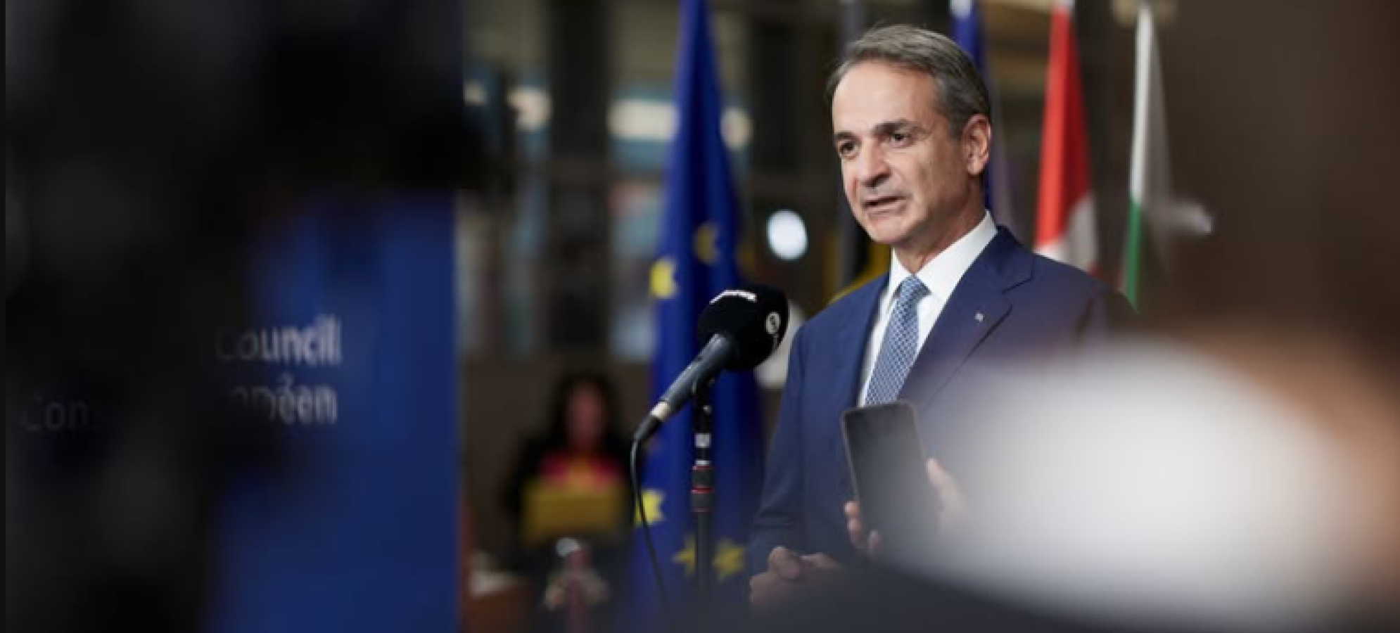Συνέντευξη Τύπου του Πρωθυπουργού Κυριάκου Μητσοτάκη μετά το πέρας των εργασιών της Συνόδου του Ευρωπαϊκού Συμβουλίου στις Βρυξέλλες
